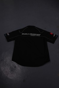 DS070 designs black embroidered logo uniforms  trailer industry companies  uniforms  maintenance  detail view-10